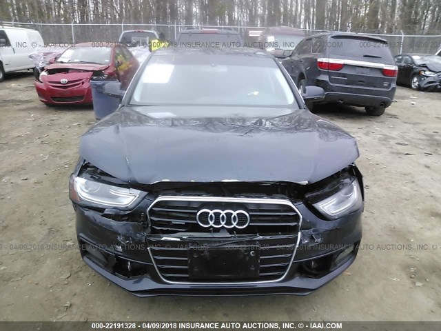 WAUBFAFL5EN029211 - 2014 AUDI A4 PREMIUM GRAY photo 6