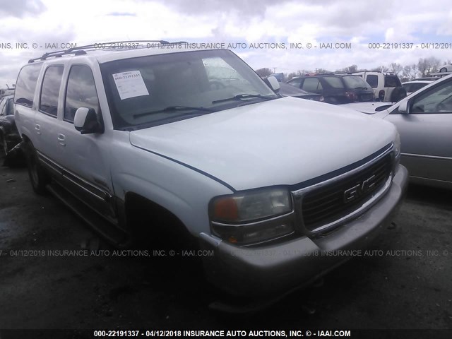 3GKFK16T0YG213876 - 2000 GMC YUKON XL K1500 WHITE photo 1