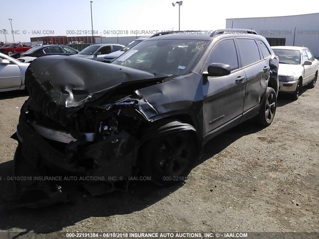 1C4PJLCS4GW171304 - 2016 JEEP CHEROKEE LATITUDE GRAY photo 2