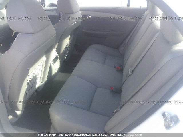 1G1ZB5E03CF105729 - 2012 CHEVROLET MALIBU LS თეთრი ფოტო 8