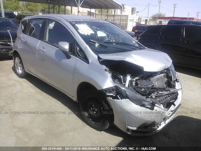 3N1CE2CPXHL355407 - 2017 NISSAN VERSA NOTE S/S PLUS/SV/SL/SR GRAY photo 1