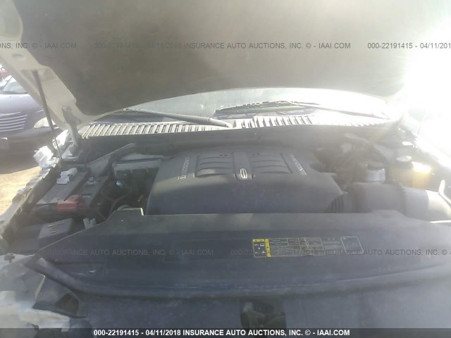 5LMFU28R63LJ34603 - 2003 LINCOLN NAVIGATOR WHITE photo 10