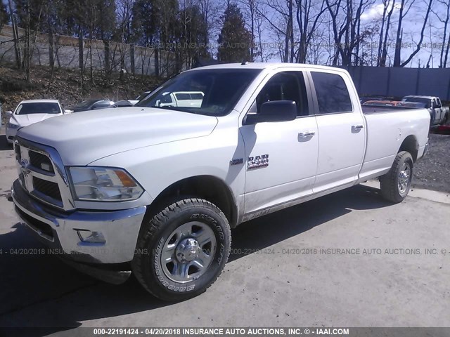 3C6TR5JT7EG252945 - 2014 RAM 2500 SLT WHITE photo 2