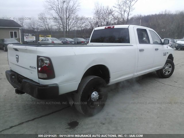 3C6TR5HT8EG171958 - 2014 RAM 2500 ST WHITE photo 4