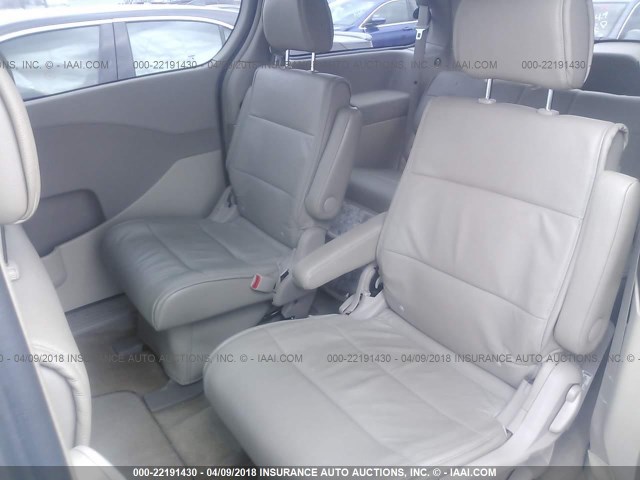 5N1BV28U14N319697 - 2004 NISSAN QUEST S/SE/SL SILVER photo 8