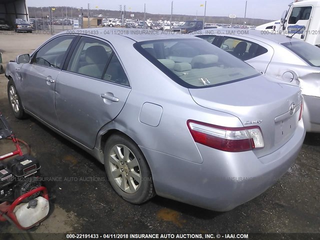 4T1BB46K69U065679 - 2009 TOYOTA CAMRY HYBRID SILVER photo 3