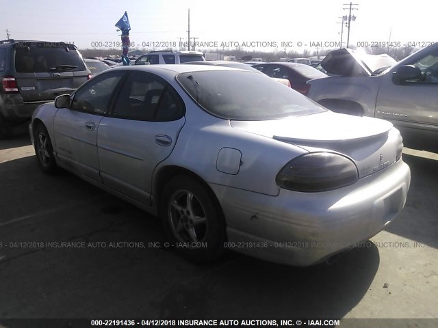 1G2WP52K42F257586 - 2002 PONTIAC GRAND PRIX GT GRAY photo 3