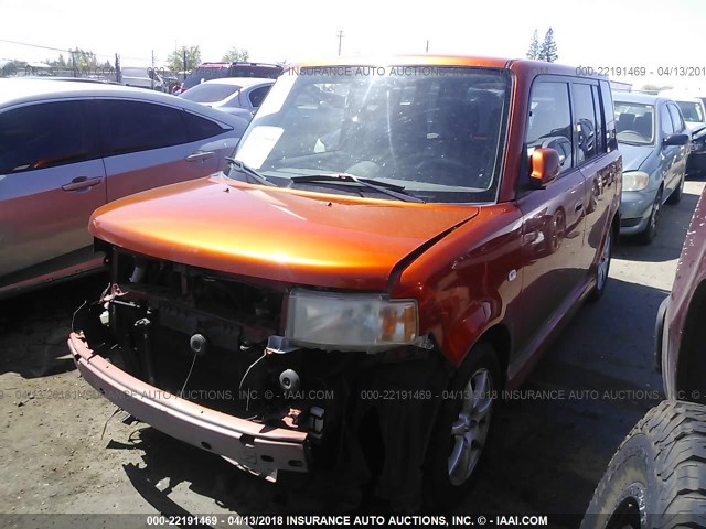 JTLKT324X40162424 - 2004 TOYOTA SCION XB ნარინჯისფერი ფოტო 2