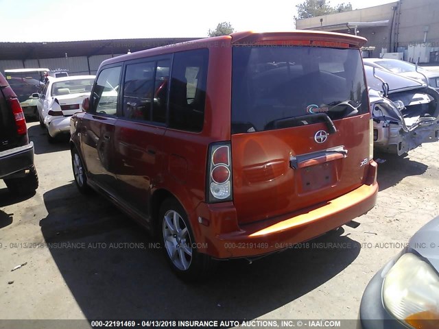 JTLKT324X40162424 - 2004 TOYOTA SCION XB ნარინჯისფერი ფოტო 3