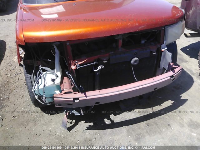 JTLKT324X40162424 - 2004 TOYOTA SCION XB ნარინჯისფერი ფოტო 6