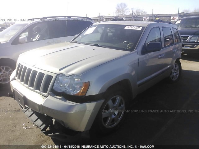 1J8GR48K38C116071 - 2008 JEEP GRAND CHEROKEE LAREDO TAN photo 2