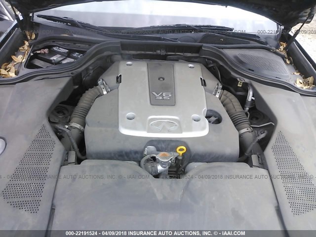 JNKCY01E99M800199 - 2009 INFINITI M35 SPORT BLACK photo 10