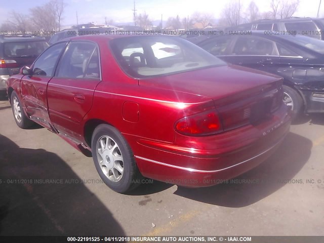2G4WB52K0W1422391 - 1998 BUICK REGAL LS 红色 照片 3