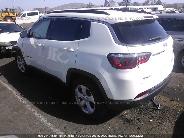 3C4NJDBB8HT641372 - 2017 JEEP COMPASS LATITUDE 白色 照片 3
