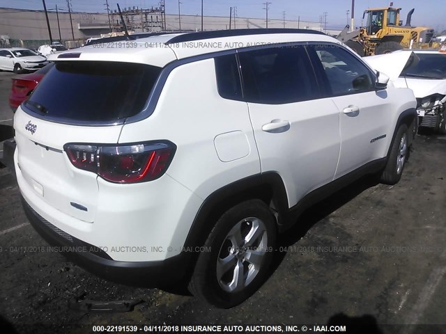 3C4NJDBB8HT641372 - 2017 JEEP COMPASS LATITUDE 白色 照片 4