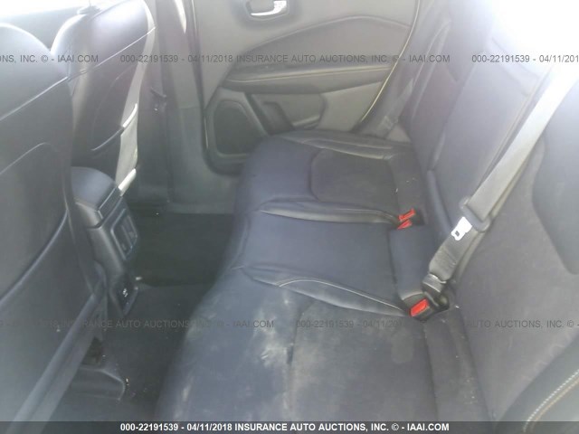 3C4NJDBB8HT641372 - 2017 JEEP COMPASS LATITUDE 白色 照片 8