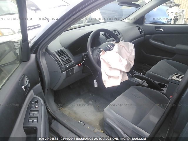 1HGCM66457A010608 - 2007 HONDA ACCORD SE BLUE photo 5