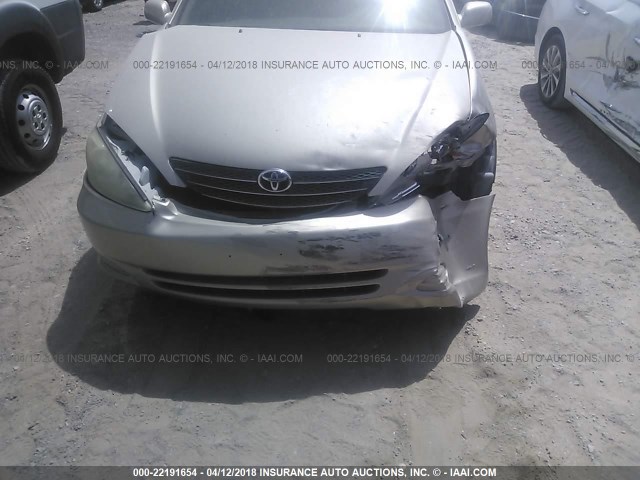 4T1BE30K44U907695 - 2004 TOYOTA CAMRY LE/XLE/SE თაფლისფერი ფოტო 6