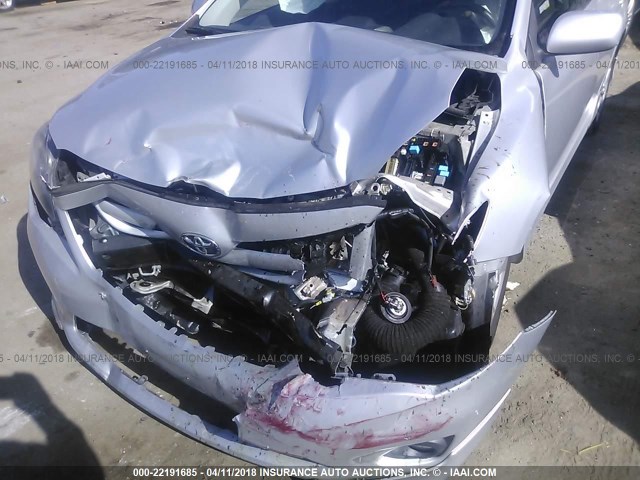 5YFBU4EE5DP092694 - 2013 TOYOTA COROLLA S/LE SILVER photo 6