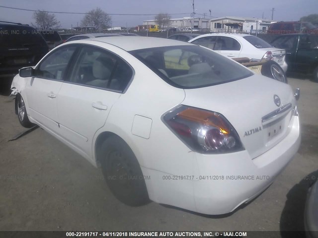 1N4AL21E99N489327 - 2009 NISSAN ALTIMA 2.5/2.5S WHITE photo 3