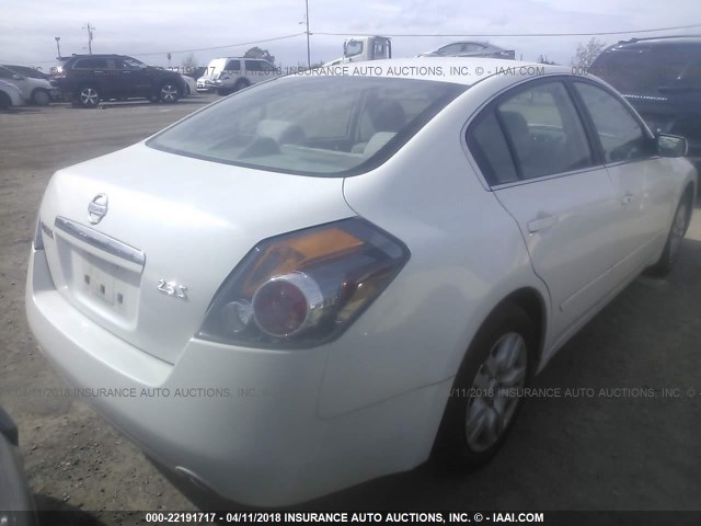 1N4AL21E99N489327 - 2009 NISSAN ALTIMA 2.5/2.5S WHITE photo 4