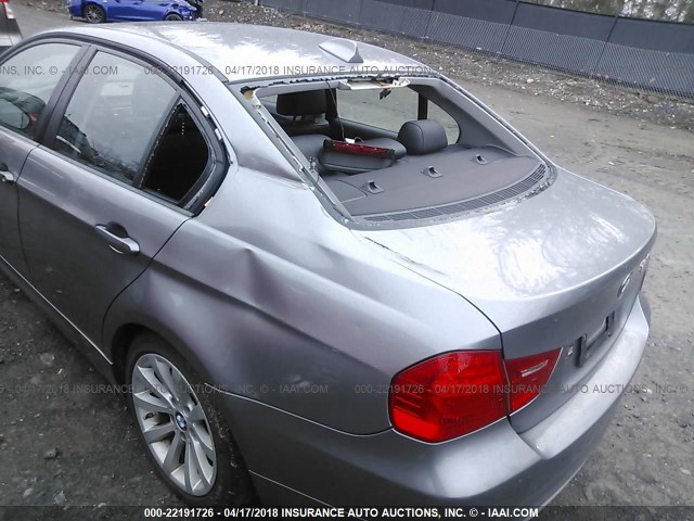 WBAPK5C50AA646600 - 2010 BMW 328 XI SULEV GRAY photo 6