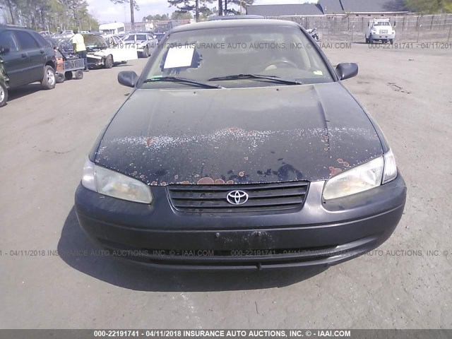 4T1BG22K4XU490262 - 1999 TOYOTA CAMRY CE/LE/XLE BLACK photo 6