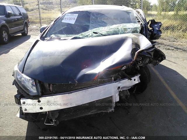 19XFB2F93DE023078 - 2013 HONDA CIVIC EXL BLACK photo 6