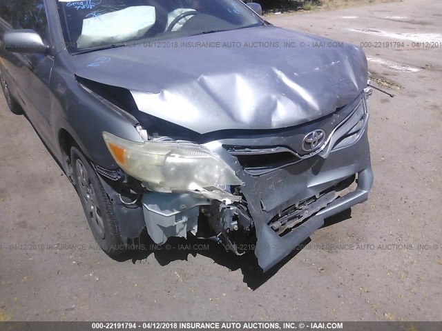 JTNBF3EK5A3001997 - 2010 TOYOTA CAMRY SE/LE/XLE GREEN photo 6