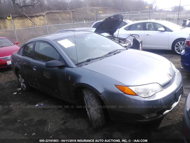 1G8AW15F96Z187517 - 2006 SATURN ION LEVEL 3 GRAY photo 1