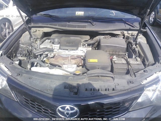 4T1BF1FK5CU171602 - 2012 TOYOTA CAMRY SE/LE/XLE 黑色 照片 10