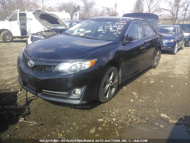 4T1BF1FK5CU171602 - 2012 TOYOTA CAMRY SE/LE/XLE 黑色 照片 2