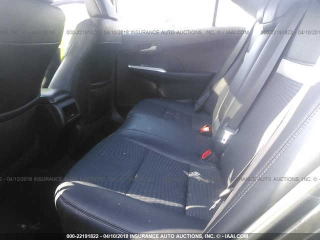 4T1BF1FK5CU171602 - 2012 TOYOTA CAMRY SE/LE/XLE 黑色 照片 8