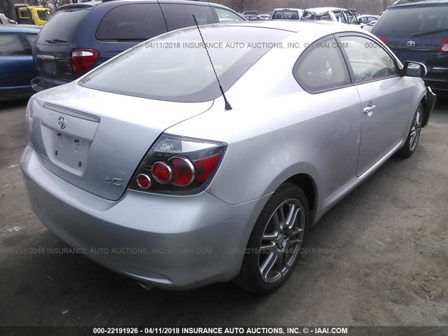 JTKDE3B79A0319860 - 2010 TOYOTA SCION TC 银色 照片 4