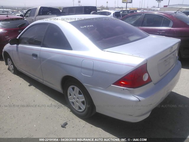 1HGEM211X5L076930 - 2005 HONDA CIVIC DX VP Gümüş foto 3