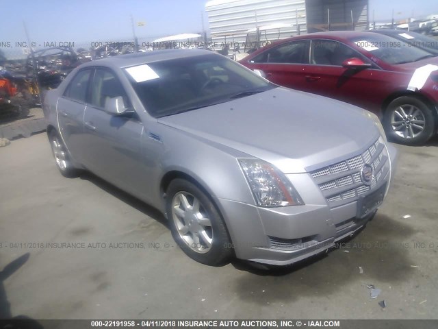 1G6DM577080104363 - 2008 CADILLAC CTS SILVER photo 1