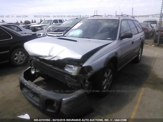 4S3BG6850X6627845 - 1999 SUBARU LEGACY OUTBACK/SSV/LIMITED/30TH SILVER photo 2