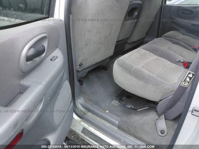 1FTRW07L81KA55436 - 2001 FORD F150 SUPERCREW SILVER photo 8