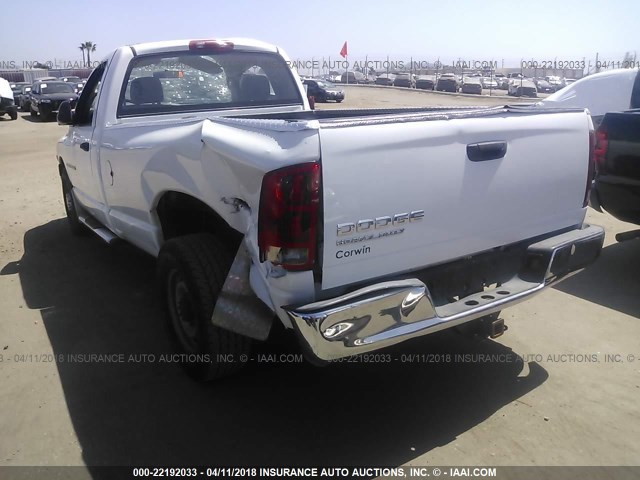 3D7KA26C54G125554 - 2004 DODGE RAM 2500 ST/SLT 白色 照片 3