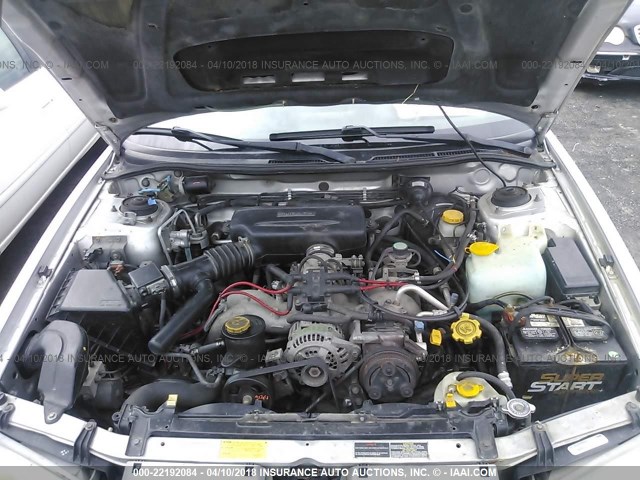 4S3BG685XX7623229 - 1999 SUBARU LEGACY OUTBACK/SSV/LIMITED/30TH GRAY photo 10
