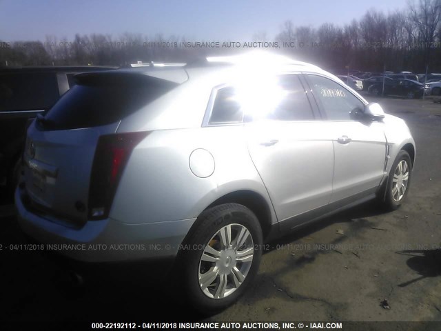 3GYFNAEY3BS519128 - 2011 CADILLAC SRX LUXURY COLLECTION SILVER photo 4