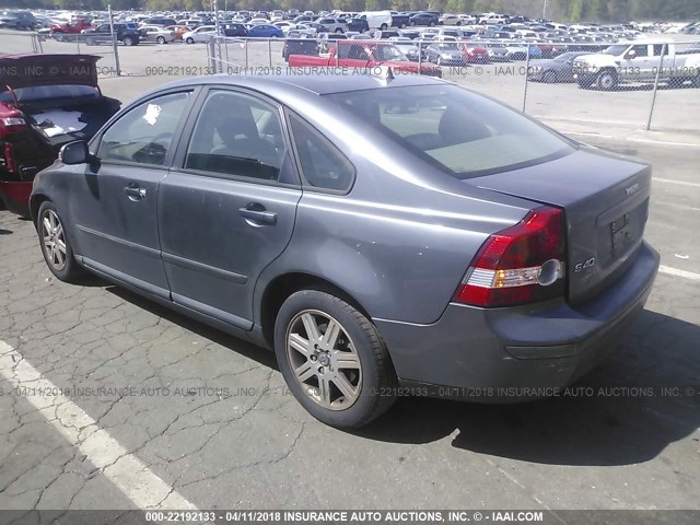 YV1MS382772270001 - 2007 VOLVO S40 2.4I GRAY photo 3