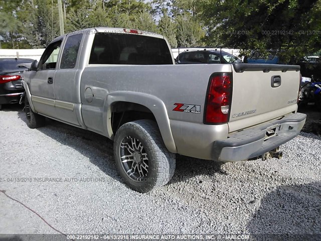 1GCEK19BX5E155708 - 2005 CHEVROLET SILVERADO K1500 SILVER photo 3