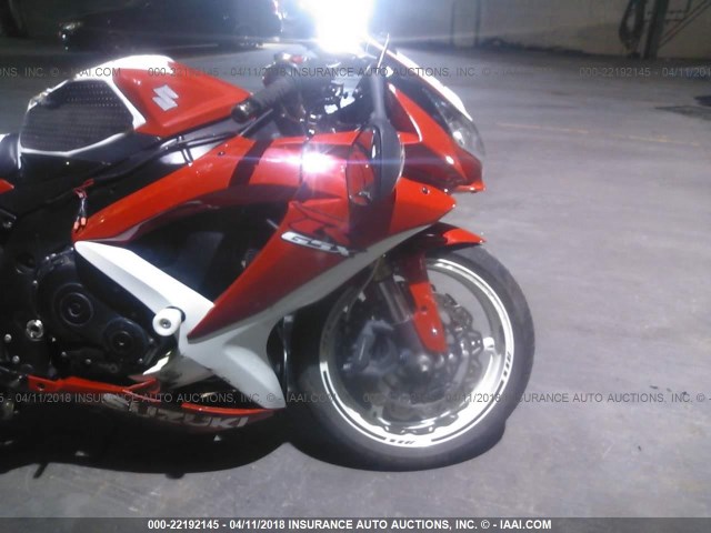 JS1GN7EA282106860 - 2008 SUZUKI GSX-R600 RED photo 5