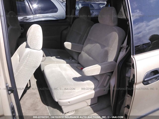 2HKRL1857YH579233 - 2000 HONDA ODYSSEY LX BEIGE photo 8