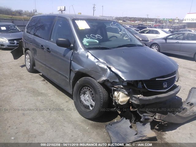 2HKRL185X1H509277 - 2001 HONDA ODYSSEY LX GRAY photo 1