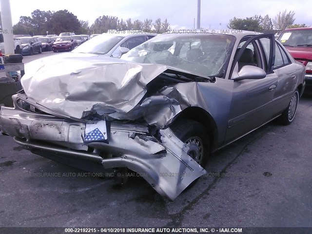 2G4WY55J011168854 - 2001 BUICK CENTURY LIMITED GOLD photo 2