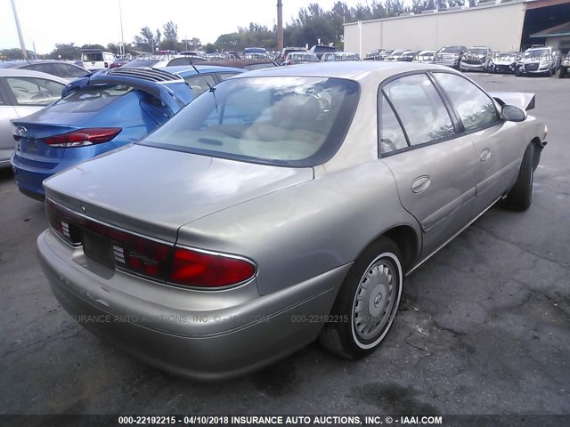 2G4WY55J011168854 - 2001 BUICK CENTURY LIMITED GOLD photo 4