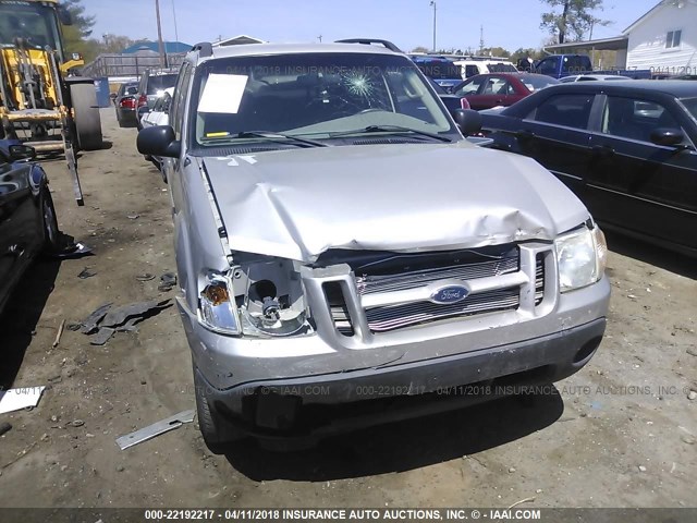 1FMZU67KX5UA70848 - 2005 FORD EXPLORER SPORT TR  GRAY photo 6