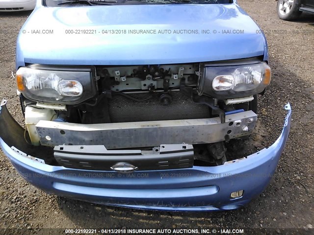 JN8AZ2KR2DT303713 - 2013 NISSAN CUBE S/SL BLUE photo 6